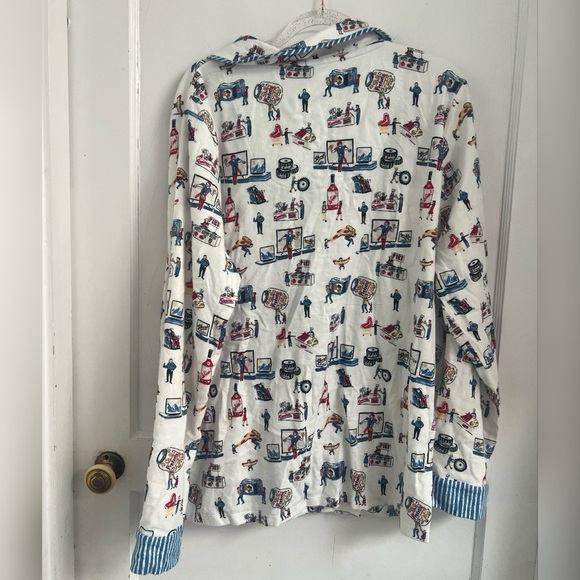 Munki Munki Costco Themed Pajama SET Flannel Bamboo Cotton Blend Size XXL - Picture 5 of 7